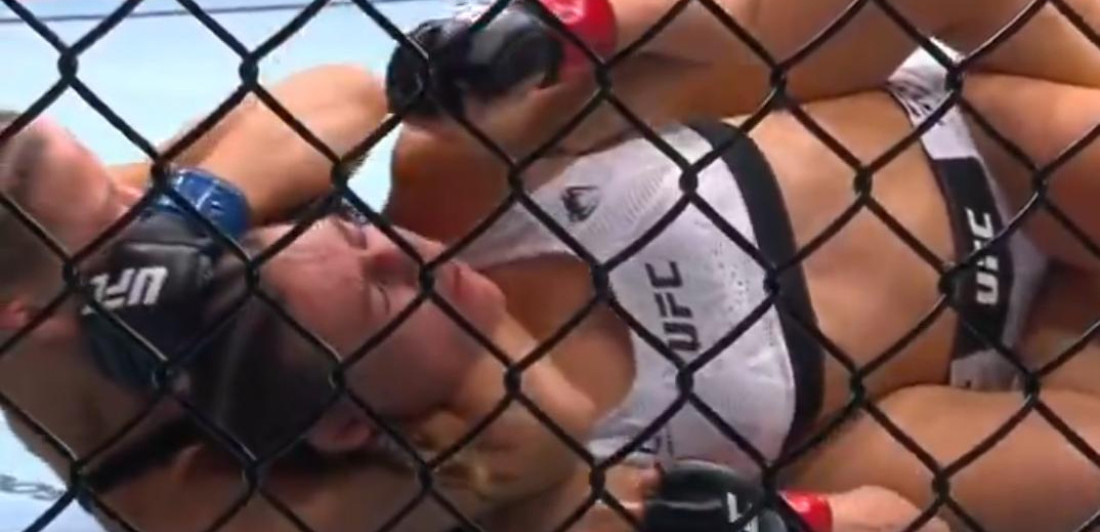 Počeo UFC spektakl u Beogradu: Brazilka ekspresno "zadavila" Marinu Spasić u prvoj rundi (VIDEO)