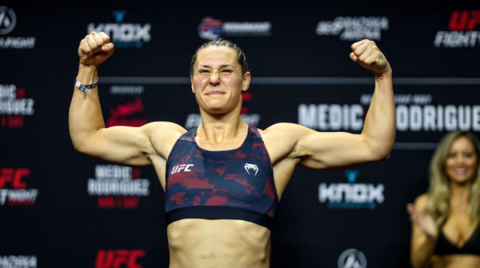 Nina srušila Amerikanku: Udarac u jetru izazvao eksploziju u Beogradskoj areni