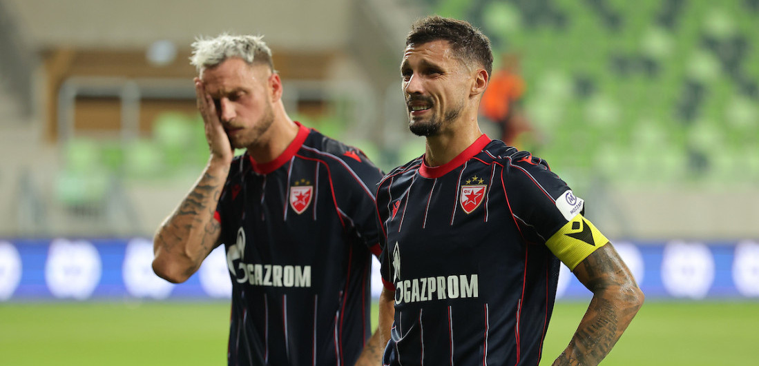 Fudbaleri Crvene zvezde posle velikog kiksa završili pred navijačima: Pogledajte scenu (VIDEO)