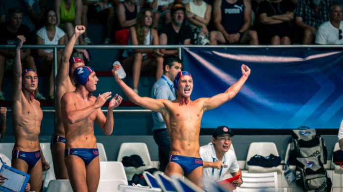 Srbija osvojila medalju usred Zagreba! "Delfini" srušili Amere i popeli se na postolje