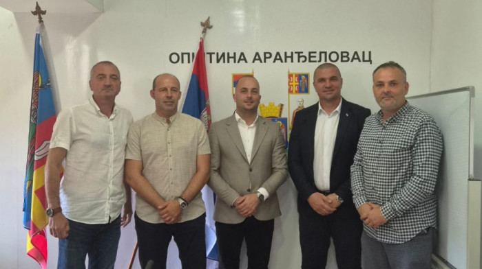 Generalni sekretar Sportskog saveza Srbije Goran Marinković posetio Aranđelovac