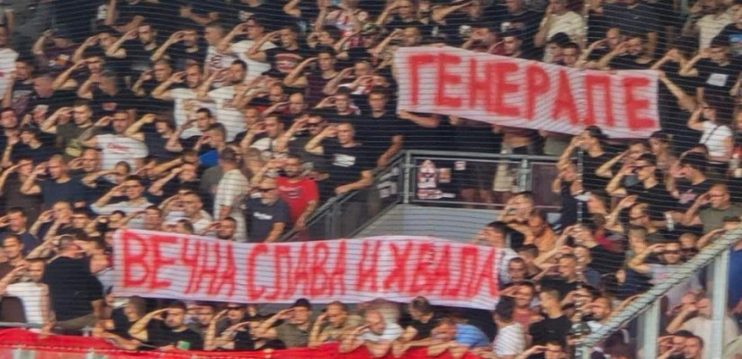Zvanično: UEFA kaznila Zvezdu zbog Ratka Mladića