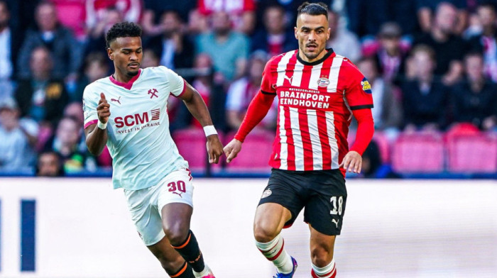 Fića upalio motore u Ligi šampiona: Kostić "vozio" do 68. minuta, PSV se spasao šoka protiv Šahtjora (VIDEO)
