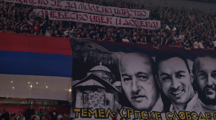 "Temelji srpske slobode"! "Delije" posvetile moćan transparent ubijenim Srbima u Banjskoj
