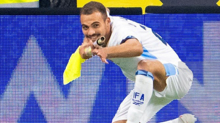 Izraelac dao gol, pa zapucao! Sudija ga poslao u svlačionicu