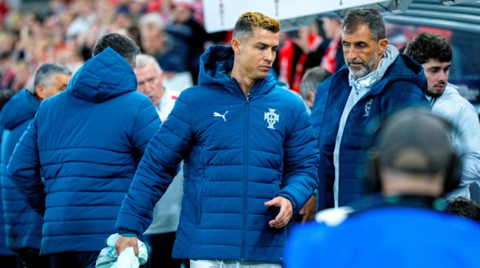 Ronaldo se "kiselo" smeškao, pa pobegao u svlačionicu: Kristijano nije dobio ni minut protiv Norveške