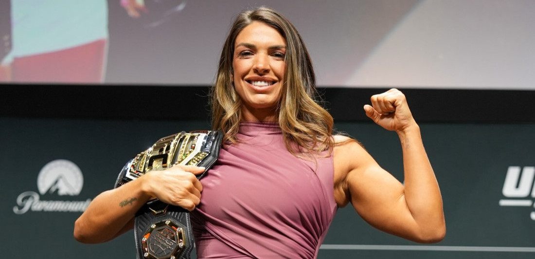 UFC lepotica zapalila internet! Pojavila se u veoma izazovnoj haljini, svi gledali u njen dekolte (FOTO)