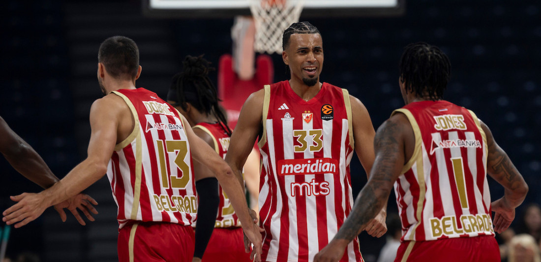 Počelo je u Areni: Zvezda protiv Hapoela traži prvu pobedu u sezoni!