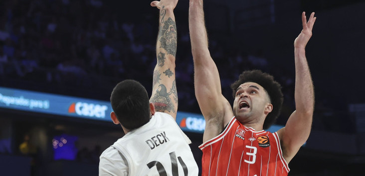 Brajantu MVP priznanje posle čudesne partije u Beogradu! Amerikanac predvodio Hapoel protiv Zvezde