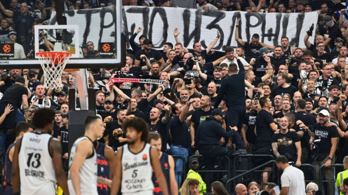 Crno-beli i dalje žive san: Partizan pred "svojim navijačima" slavio u Minhenu!