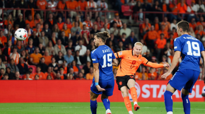 Gol Holandije, ali Srbija ekspresno dolazi do izjednačenja! Sjajan pogodak Cvetkovića (VIDEO)