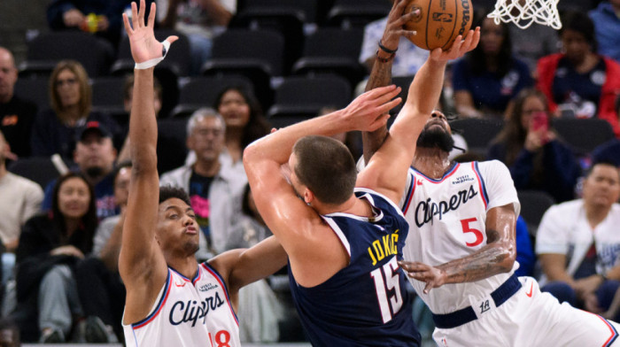 Šok za Jokića i Denver, Klipersi razbili Nagetse: Nikola igrao 17 minuta, ubacio 5 poena
