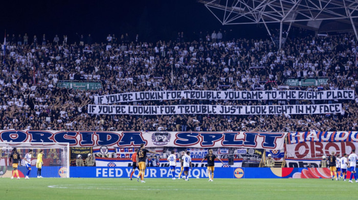 Novi skandal u komšiluku:"Torcida" ponovo promovisala ustaštvo, Hajduk se posle izvinjavao